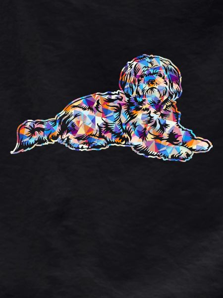 Lhasa Apso Geometric