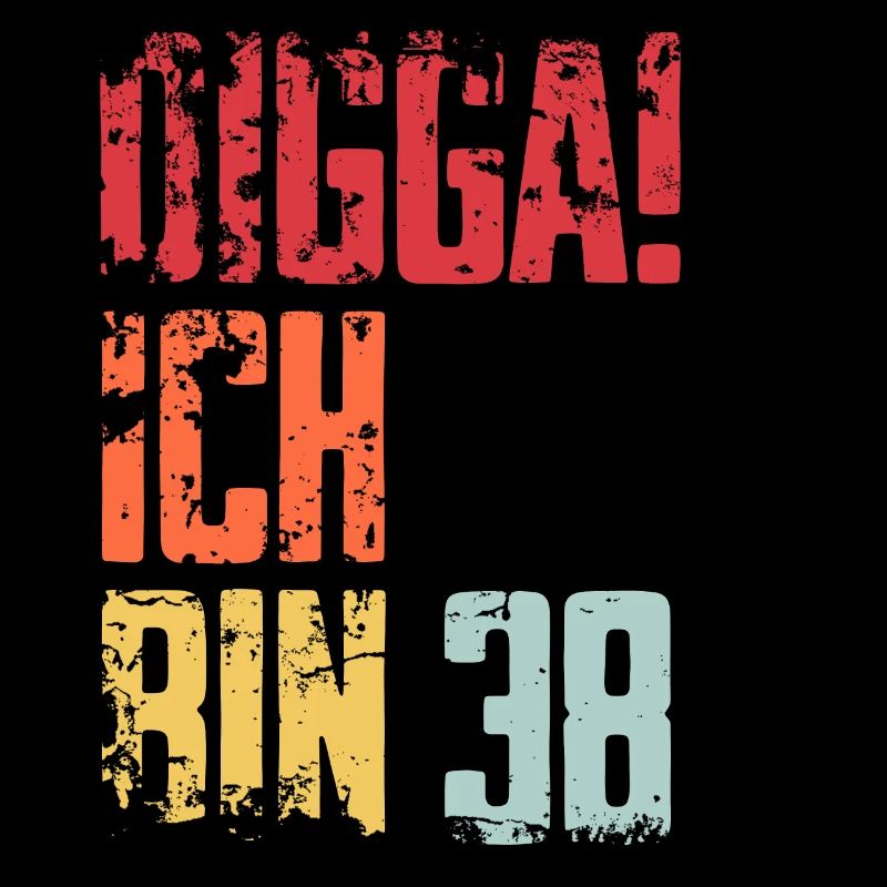 38. Geburtstag 38 Jahre Geschenk Spruch