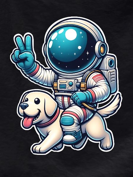 Astronaut Dog