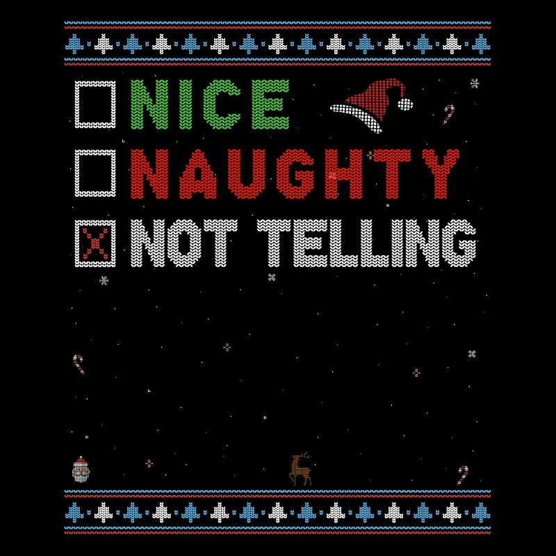 Nice Naughty Not Telling – Festlicher Feiertagshumor