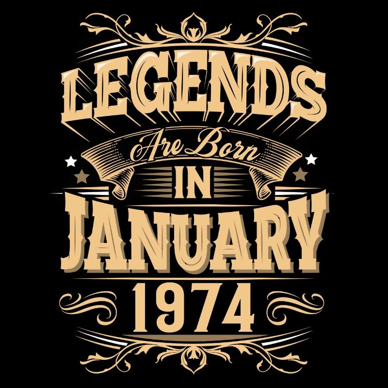 Légende de l’anniversaire de janvier 1974