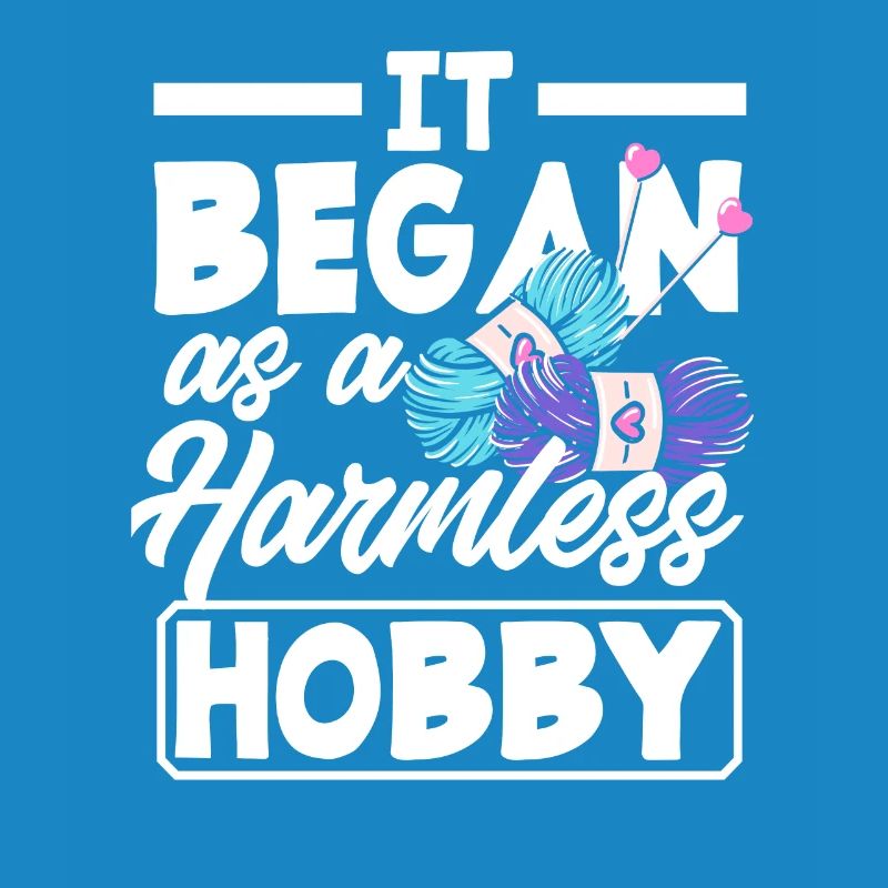Knitting It started as a harmless hobby