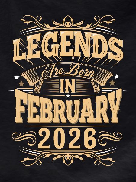 February 2026 birthday legend