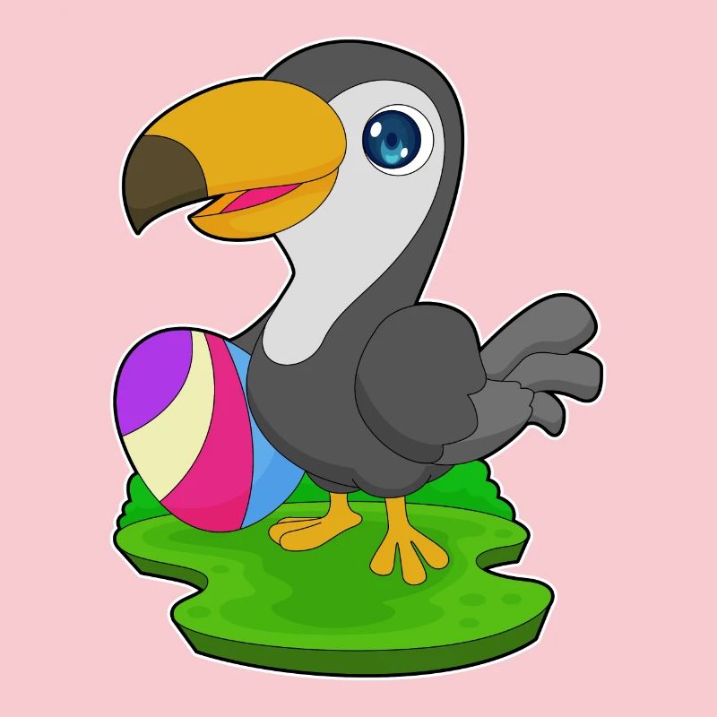 Toucan Easter Easter Egg