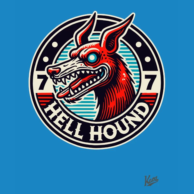 The dog from hell, a hellhound