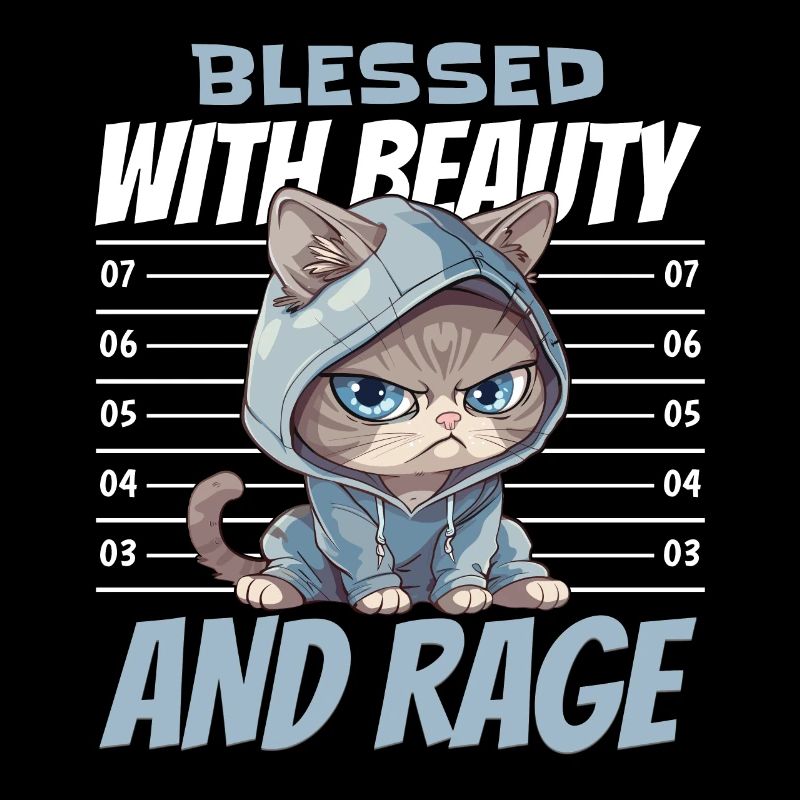 Katze Geschenk Ironie Sarkasmus Humor Geburtstag