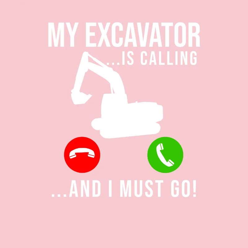 Excavator Construction Worker