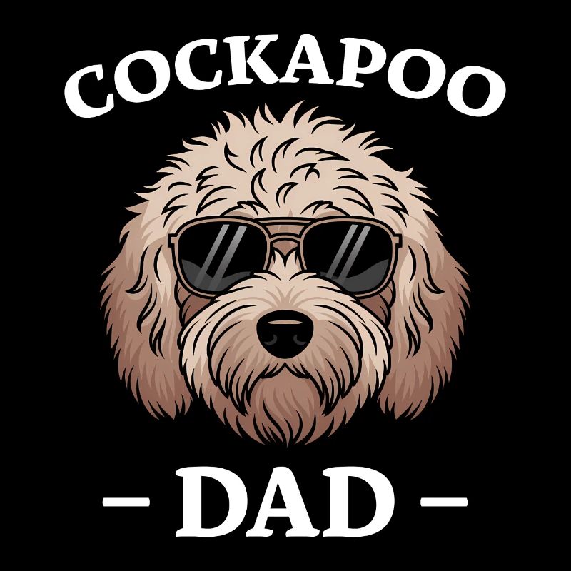 Cockapoo Saying Dad Funny Cockapoo Gift