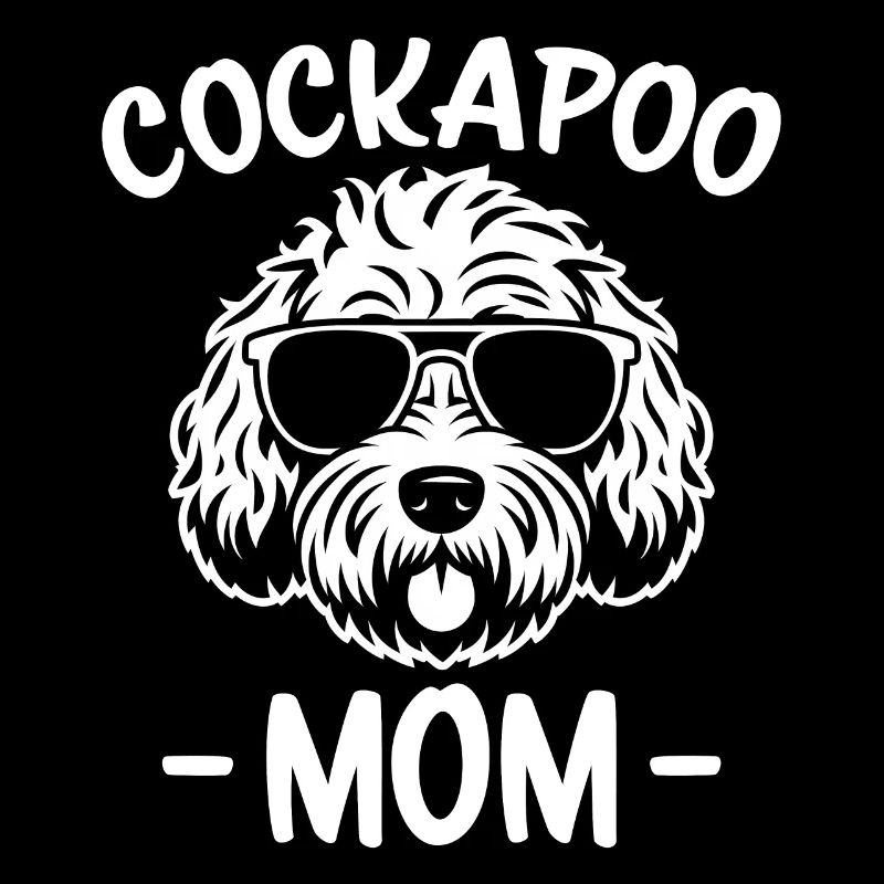 Cockapoo Saying Mom Funny Cockapoo Gift