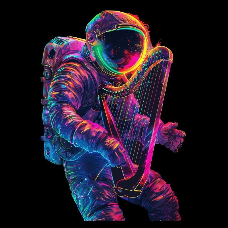 Astronaut Harp