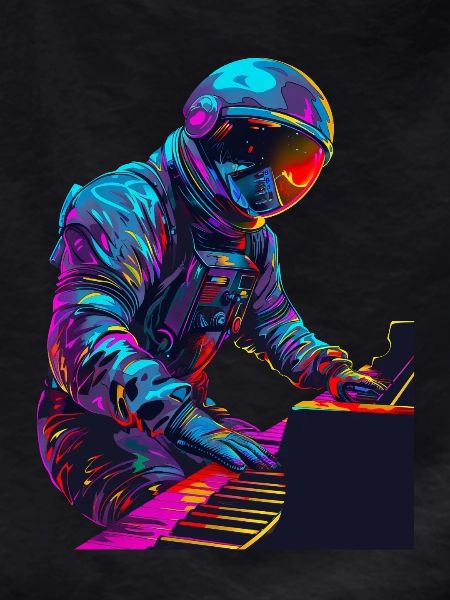 Astronaut Piano