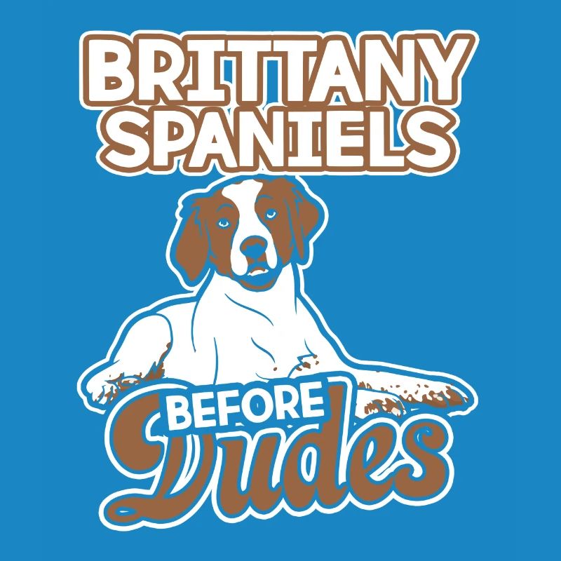 Brittany Spaniel Before Dudes
