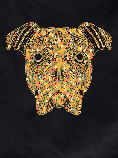 Boxer Dog Geometric