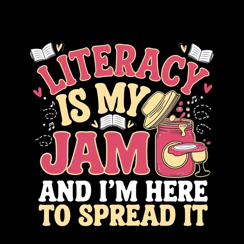 Literacy Is My Jam And I'm Here To Spread It 4