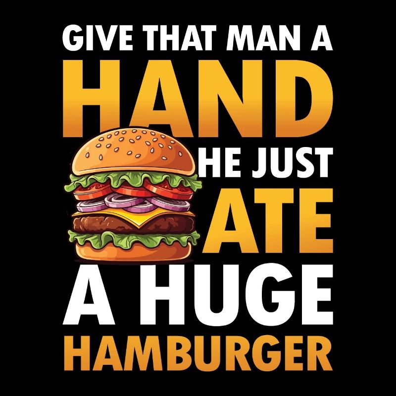 Give That Man a Hand! He Just Ate a Huge