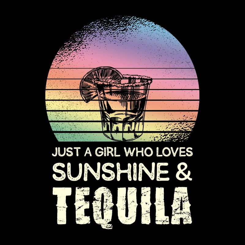 Ein Mädchen, Das Sonne Und Tequila Liebt
