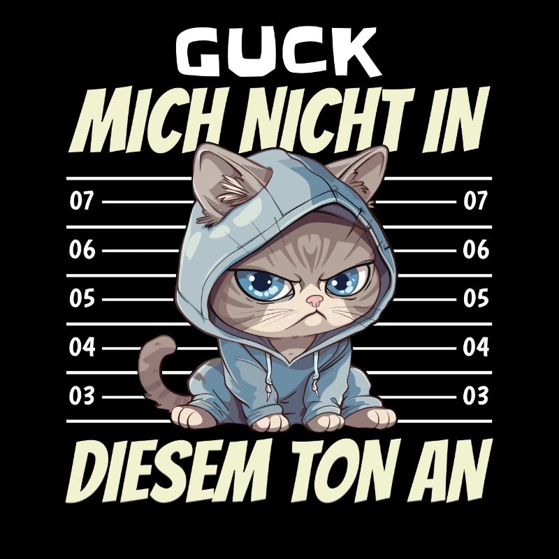 Katze Geschenk Ironie Sarkasmus Humor Geburtstag