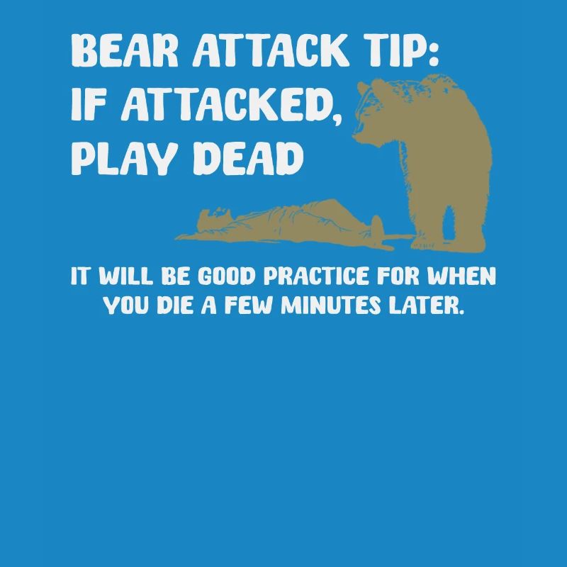 Bear Attack Tip: Feign Death for Attack