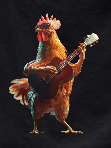 Rooster Ukulele