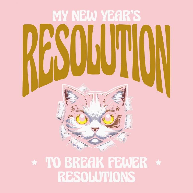 Ma résolution du Nouvel An de briser moins de résolutions