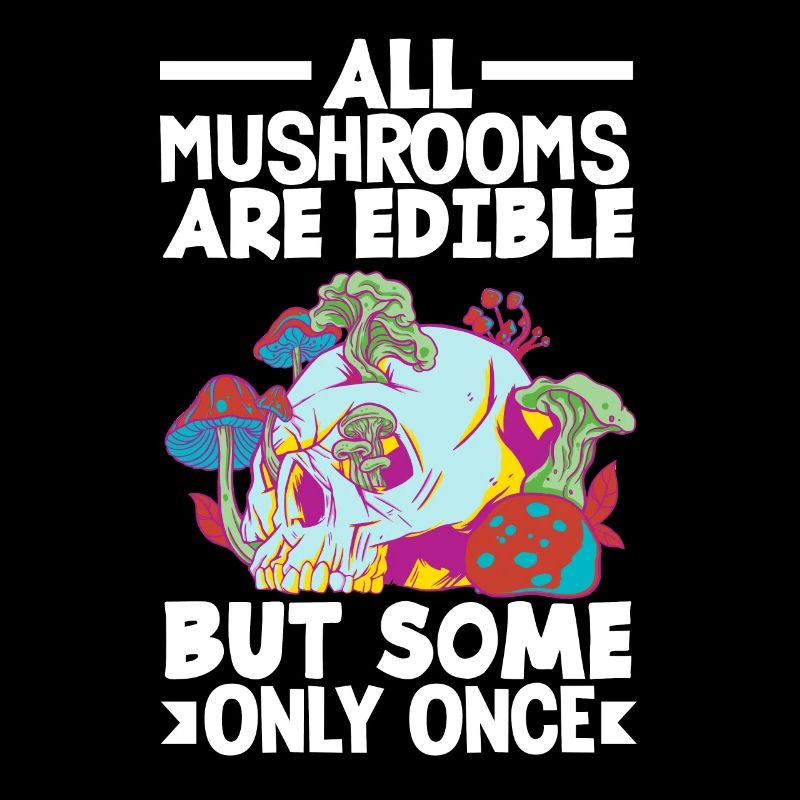 Cueillette de champignons Tous les champignons comestibles Humour