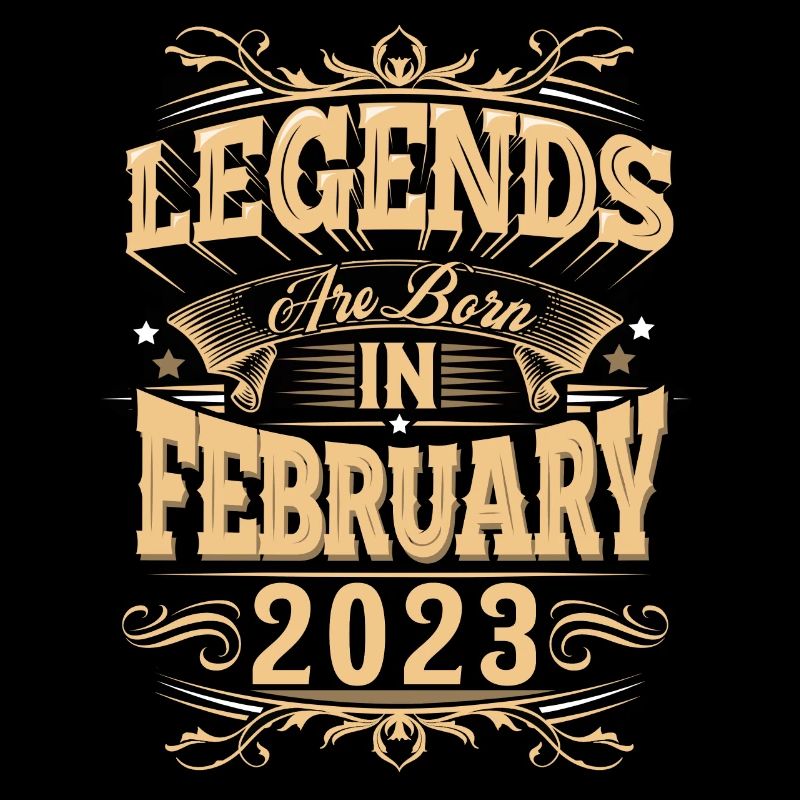 February 2023 Birthday Legend