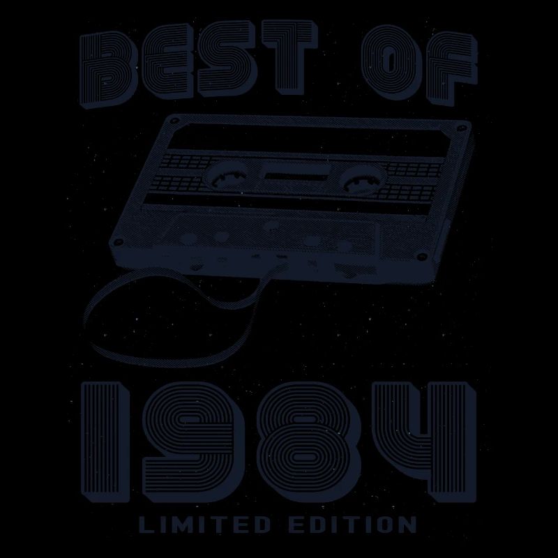 Le meilleur de 1984 rétro 41e anniversaire Throwback Design