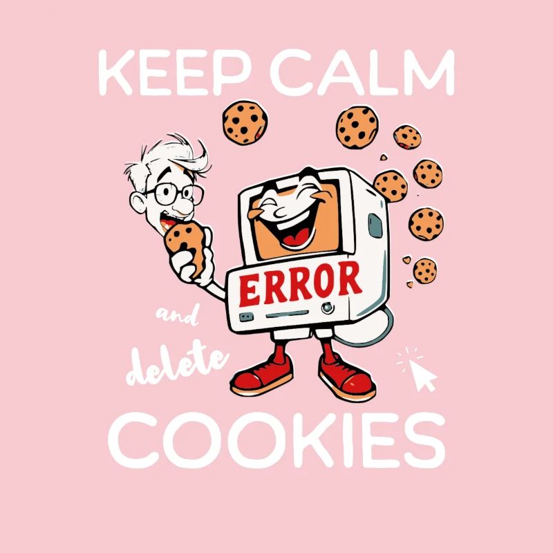 Keep Calm And Delete Cookies IT Nerd