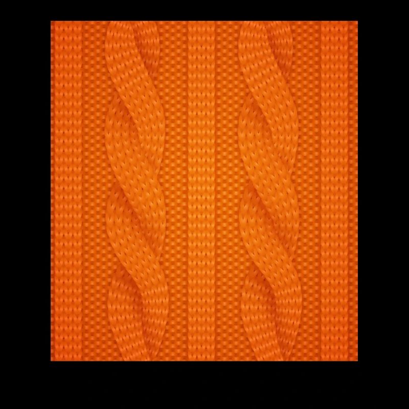 Orange Knitted Pattern Design Orange Knitted