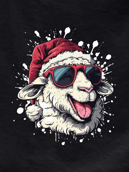 Sheep Christmas Funny