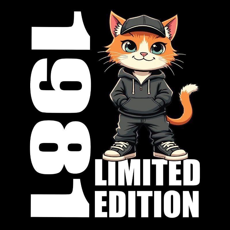 Limited Edition 1981 Geburtstag 1981 Geboren