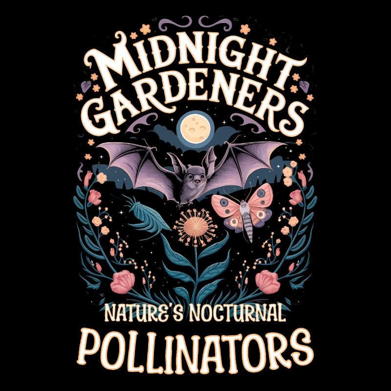 Moths Bats Night Pollinators