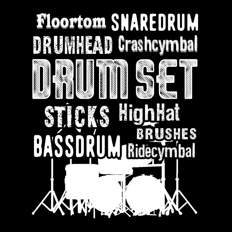 Drum Set Sticks HighHat Brushes Ridescymbal