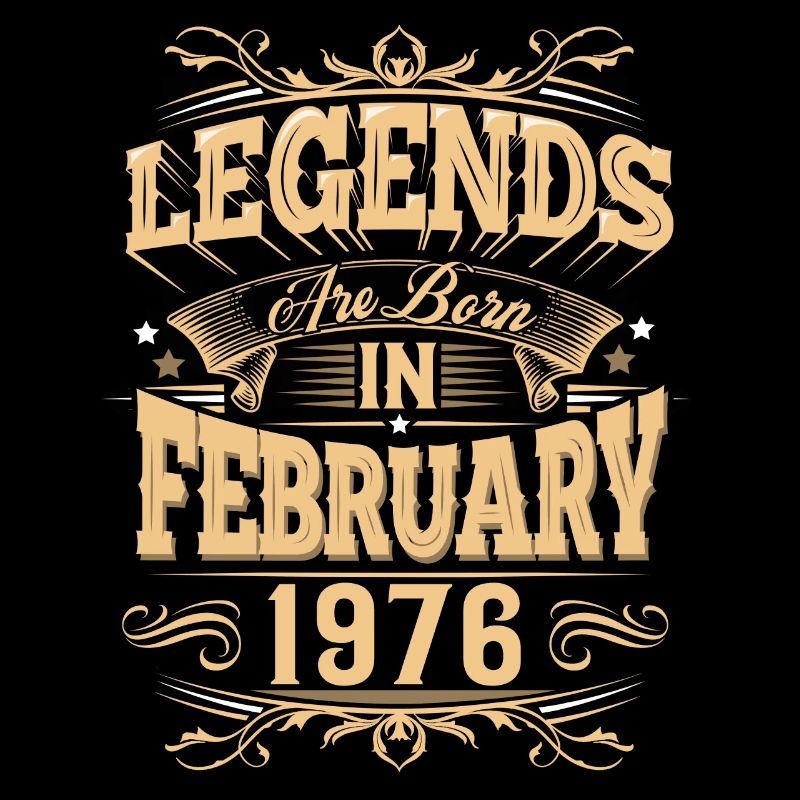 Légende de l’anniversaire de février 1976