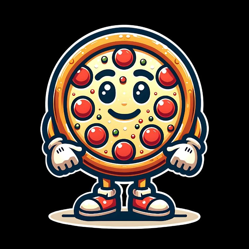 Pizza Maskottchen