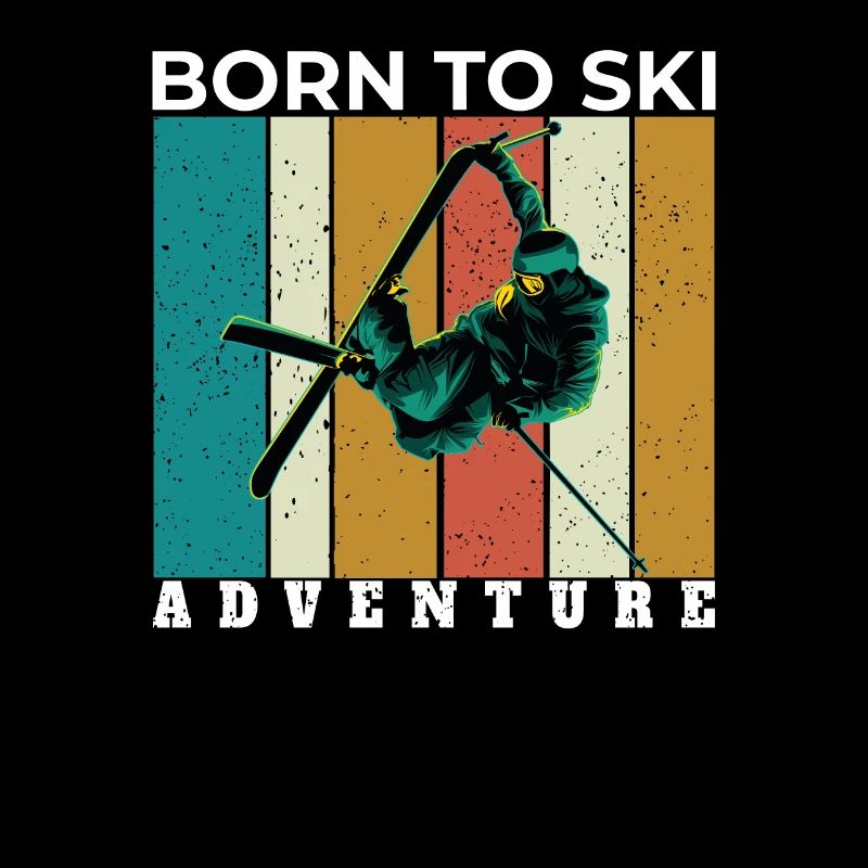 Retro-Skiing Design Retro Skiing Design