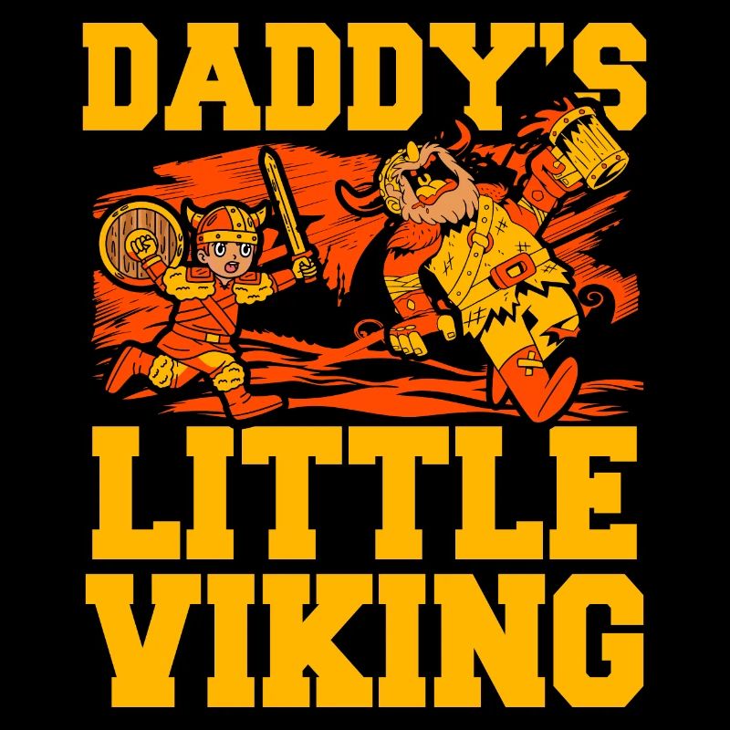 Daddy's little Viking
