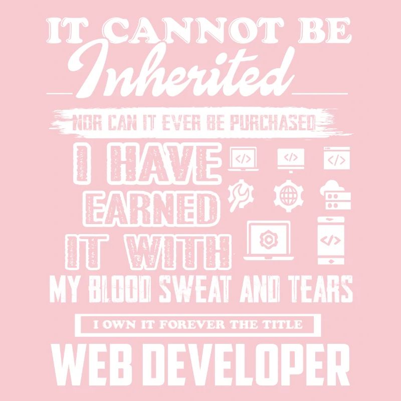 Web Developer Forever The Title Web Developer