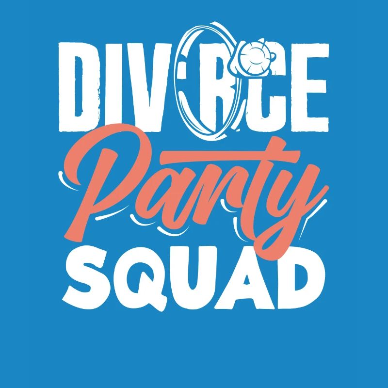 Scheidung Party Squad Feier Scheidung