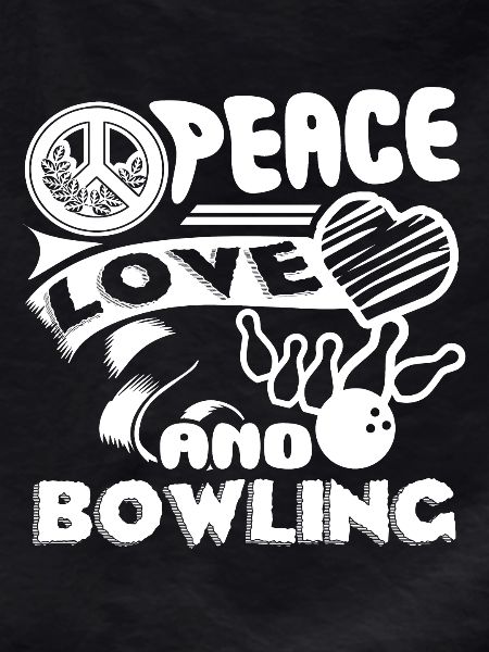 Bowling Peace Love Bowling