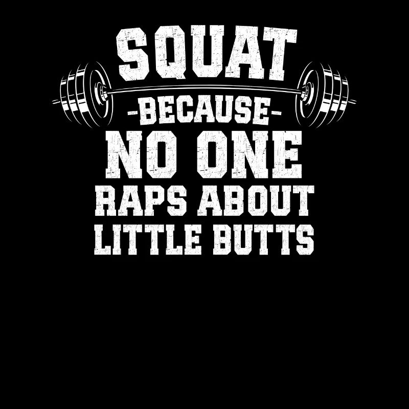Squat parce que personne ne rappe sur les petits fesses