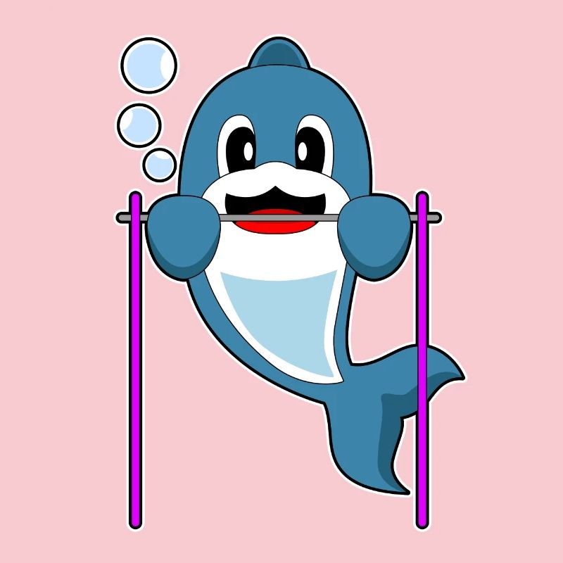 Dolphin Bodybuilder Pull-ups