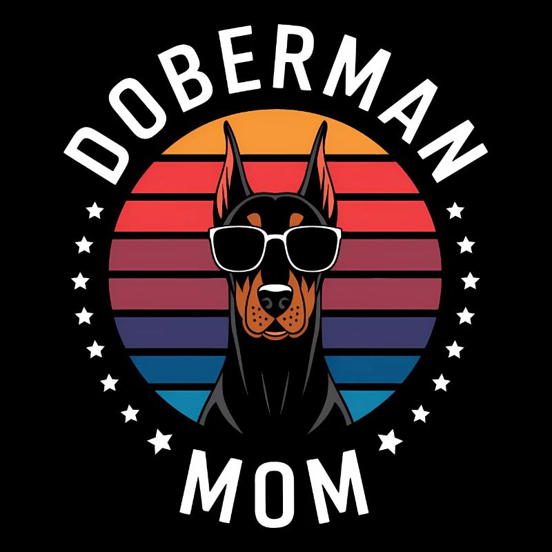 Dobermann Spruch Mama Lustiges Dobermann Geschenk