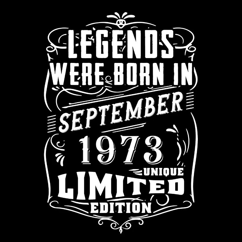 Anniversaire Septembre 1973 Edition Limitée Légende