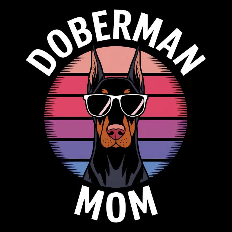 Dobermann Spruch Mama Lustiges Dobermann Geschenk