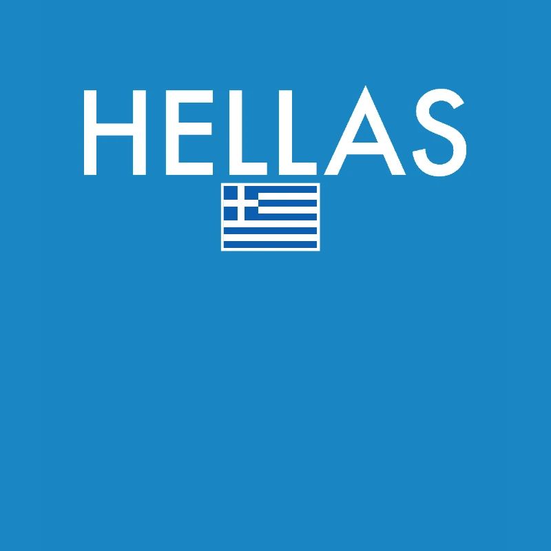 Hellas Grèce Drapeau grec Grec