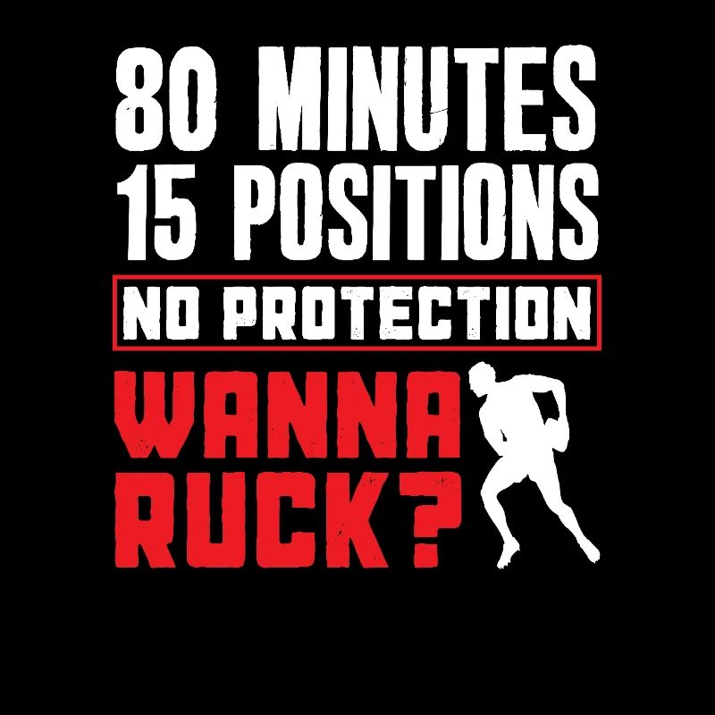 Rugby Player 80 minutes 15 positions