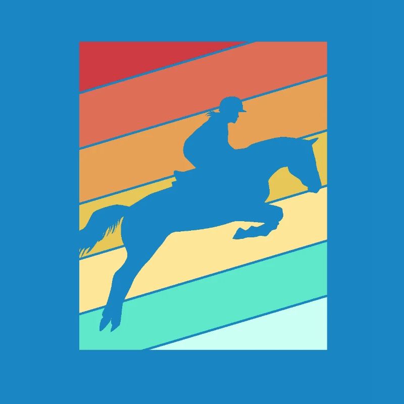 Springreiten Springpferd