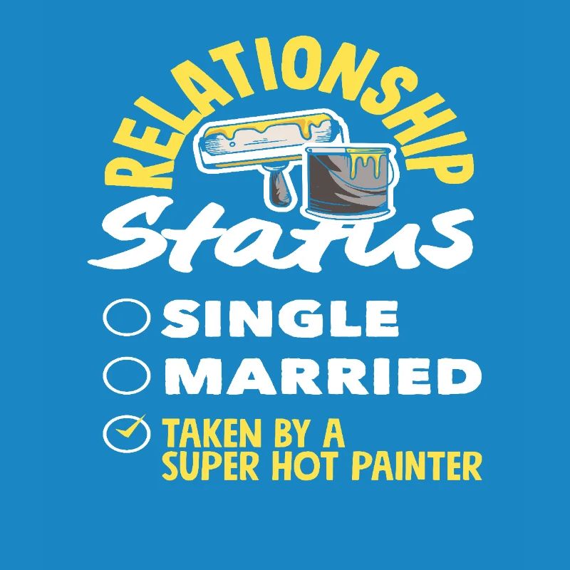 Relationship Status Assigned To Hot Painter
