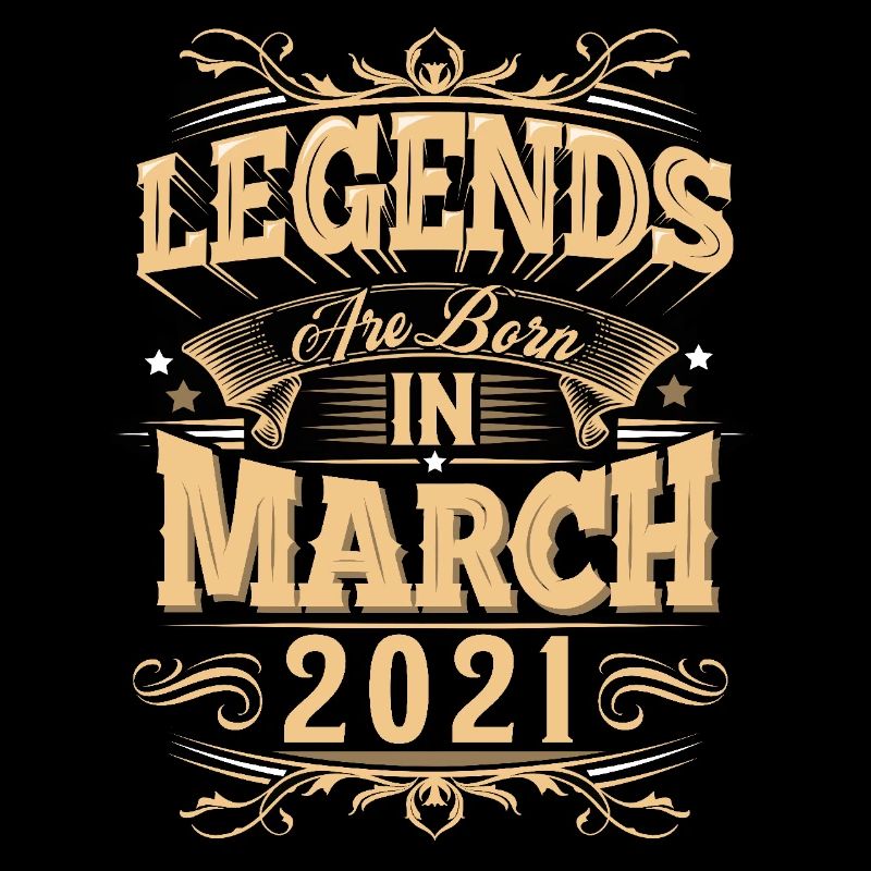 Légende de l’anniversaire de mars 2021